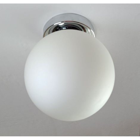Tao koupelnové stropní svítidlo LED 25W 540lm 3000K 12cm kulaté IP44, chromové 2
