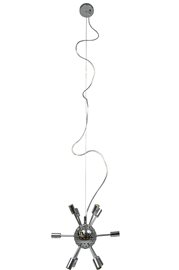 Sirius tělo závěsného svítidla 12x G9 40W bez zdroje IP20, chromové