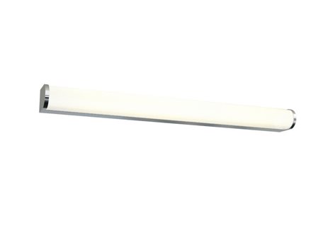 Petra 120 koupelnové nástěnné svítidlo LED 24W 1640lm 4000K 120cm IP44, chrom/bílá 1