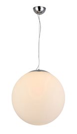 White ball 25 závěsné svítidlo 1x E27 40W bez zdroje 25cm kulaté IP20, bílé