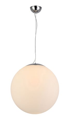 White ball 25 závěsné svítidlo 1x E27 40W bez zdroje 25cm kulaté IP20, bílé 1