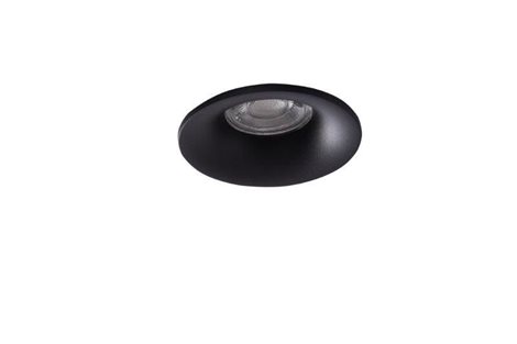 Adamo Midst zápustné svítidlo 1x GU10 50W bez zdroje 9cm kulaté IP20, matně černé 2