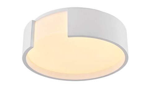 Pavia stropní svítidlo LED 25W 1500lm 3000K 43cm kulaté IP20, bílé 1