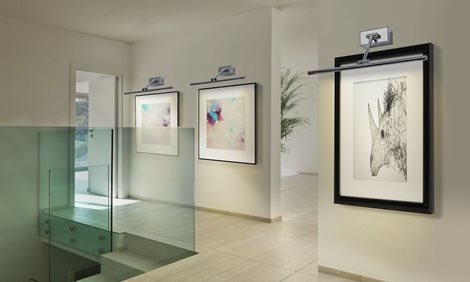 Davinci nástěnné svítidlo 16W 1200lm 3000K 90cm IP20, chromové 2
