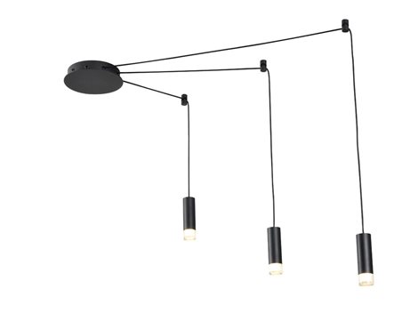 Ziko závěsné svítidlo 1xG9 40W bez zdroje 300cm IP20, černé 4