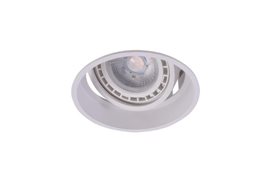 Torres podhledové svítidlo 1x ES111 50W bez zdroje 9cm kulaté IP20, bílé