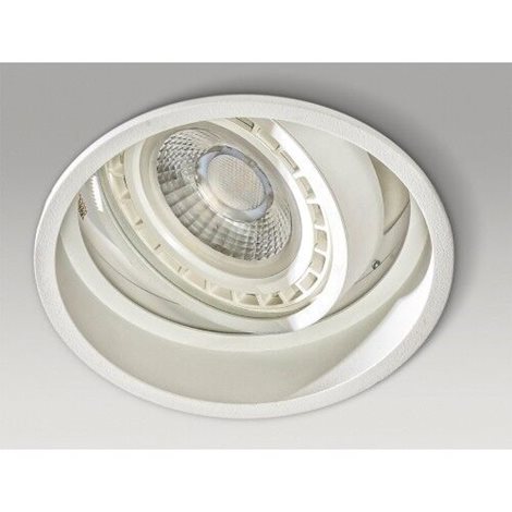 Torres podhledové svítidlo 1x ES111 50W bez zdroje 9cm kulaté IP20, bílé 2