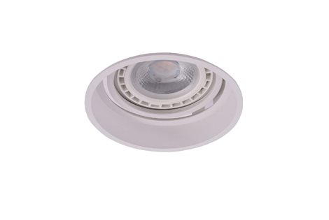 Torres podhledové svítidlo 1x ES111 50W bez zdroje 9cm kulaté IP20, bílé 3