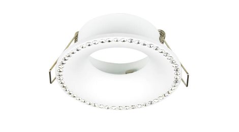 Adamo Midst Diamond podhledové svítidlo 1x GU10 50W bez zdroje 9cm kulaté IP20, bílé 3