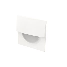 Sane FI schodišťové zápustné svítidlo LED 2W 170lm 3000K 7cm hranaté IP20, bílé