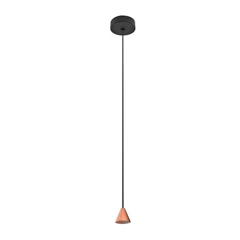 Tentor závěsné tělo svítidlo LED 7W 325lm 3000K 8cm IP20, růžové zlato 1