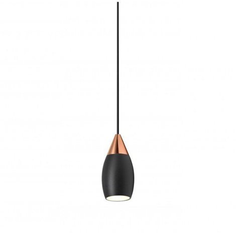 Tentor stínidlo svítidla 4,5cm černé 3