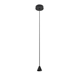 Tentor závěsné tělo svítidlo LED 7W 325lm 3000K 8cm IP20, černé