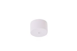 Ziko základna pro závěs 8cm kulatá IP20, bílá