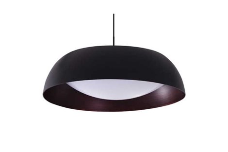 Lenox závěsné svítidlo LED 40W 3280lm 3000K stmívatelné 60cm IP20, černo-měděné 2