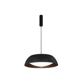 Lenox závěsné svítidlo LED 40W 3280lm 3000K stmívatelné 60cm IP20, černo-měděné