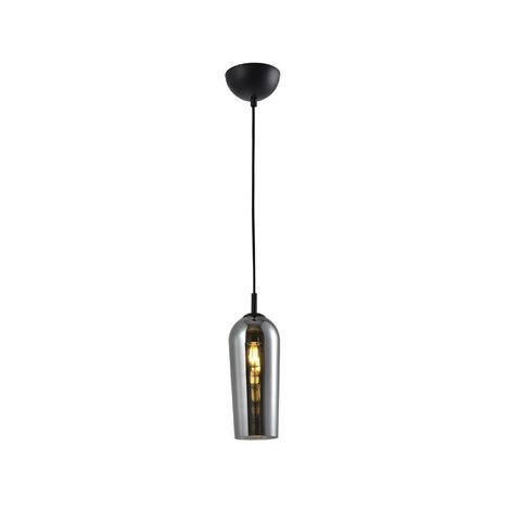 Blanca 1 závěsné svítidlo 1x E14 40W bez zdroje 12cm IP20, kouřové