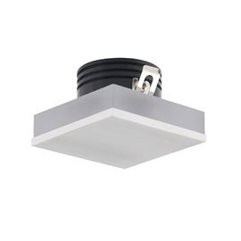 Oz nástěnné vestavné svítidlo LED 1W 85lm 4000K 5cm hranaté IP20, bílé