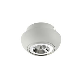 Nemo stropní zápustné svítidlo 1x GU10 50W bez zdroje 8,5cm kulaté IP20, bílé