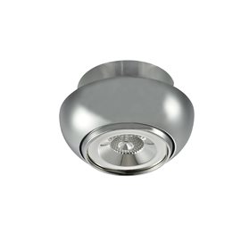 Nemo stropní zápustné svítidlo 1x GU10 50W bez zdroje 8,5cm kulaté IP20, chromové