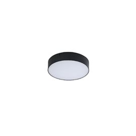 Monza II přisazené svítidlo LED 36W 3050lm 3000K 30cm kulaté IP20, černé