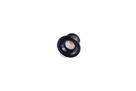 OKA zápustné bodové svítidlo LED 3W 260lm 4000K 4,8cm kulaté IP20, černé 5