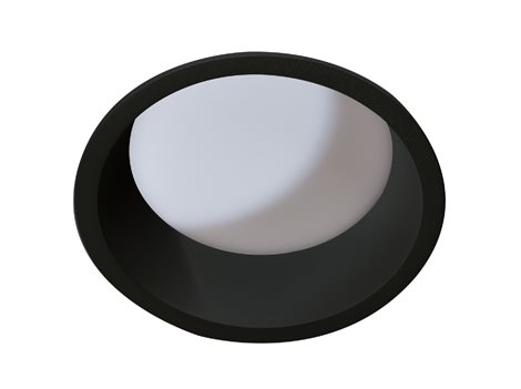 AIDA podhledové svítidlo LED 16W 1300lm 3000K 14,5cm kulaté IP20, černé 4