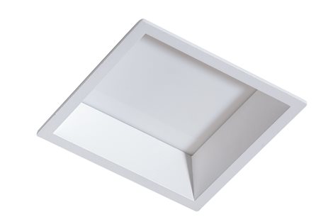 AIDA podhledové svítidlo LED 10W 700lm 3000K 10cm hranaté IP20, bílé 1