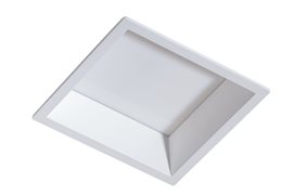 AIDA podhledové svítidlo LED 16W 1300lm 3000K 14,5cm hranaté IP20, bílé