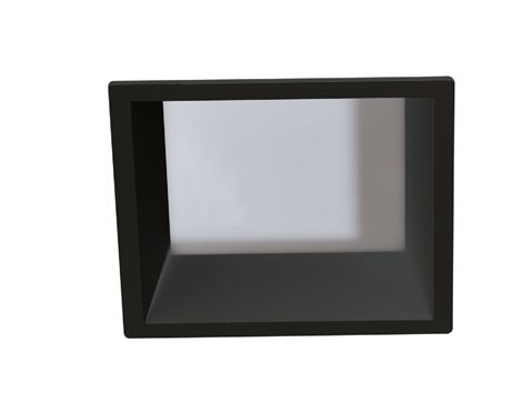 AIDA podhledové svítidlo LED 16W 1300lm 3000K 14,5cm hranaté IP20, černé 6