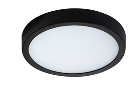 MALTA přisazené svítidlo LED 12W 1050lm 4000K 17cm kulaté IP20, černé