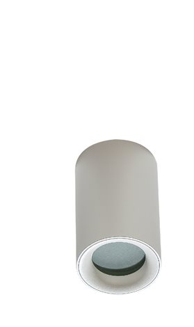 EIGER venkovní přisazené bodové svítidlo 1x GU10 50W bez zdroje 5,5cm kulaté IP54, bílé 4