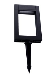 FRAME venkovní zapichovácí sloupkové svítidlo LED 8W 800lm 3000K 29cm IP65, černé