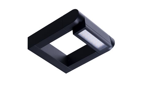 FRAME venkovní nástěnné svítidlo LED 8W 800lm 3000K 18cm IP65, černé 1