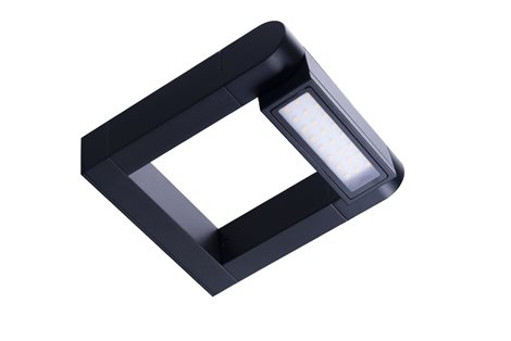 FRAME venkovní nástěnné svítidlo LED 8W 800lm 3000K 18cm IP65, černé 3
