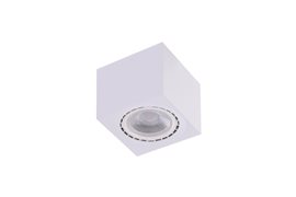 ECO ALEX bodové přisazené svítidlo 1x GU10 ES111 16W bez zdroje 12cm hranatéIP20, bílé
