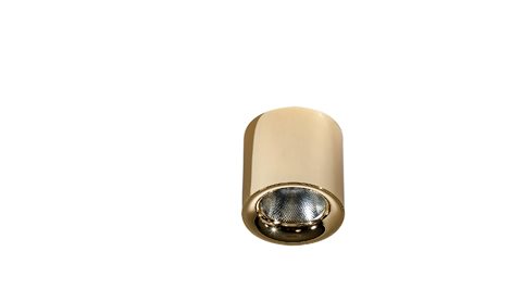 MANE přisazené bodové svítidlo LED 20W 1794lm 3000K stmívatelné 10cm kulaté IP20, zlaté 5