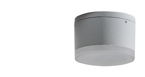APULIA venkovní přisazené svítidlo LED 10W 800lm 3000K 10,8cm kulaté IP54, bílé 1