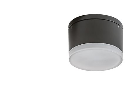 APULIA venkovní přisazené svítidlo LED 10W 800lm 3000K 10,8cm kulaté IP54, tmavě šedé 5