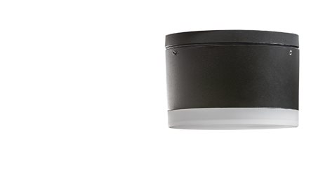 APULIA venkovní přisazené svítidlo LED 10W 800lm 3000K 10,8cm kulaté IP54, tmavě šedé 6