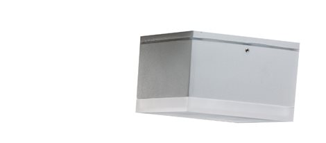 APULIA venkovní přisazené svítidlo LED 10W 800lm 3000K 10,8cm hranaté IP54, bílé 7