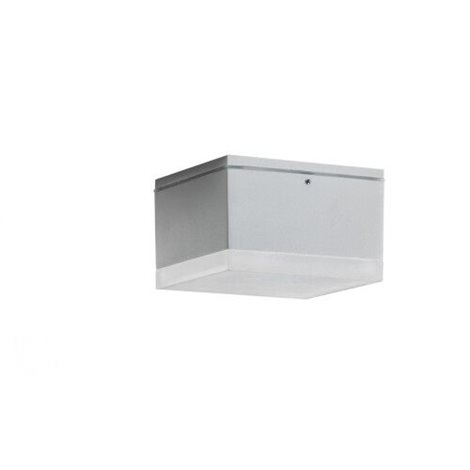 APULIA venkovní přisazené svítidlo LED 10W 800lm 3000K 10,8cm hranaté IP54, bílé 1
