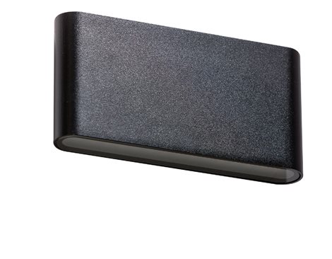 CREMONA M venkovní nástěnné svítidlo LED 10W 467lm 3000K 17,5cm IP54, černé 1