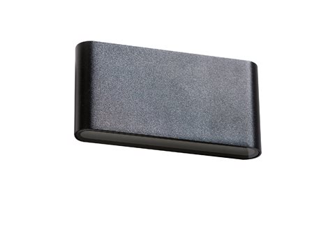 CREMONA M venkovní nástěnné svítidlo LED 10W 467lm 3000K 17,5cm IP54, černé 3