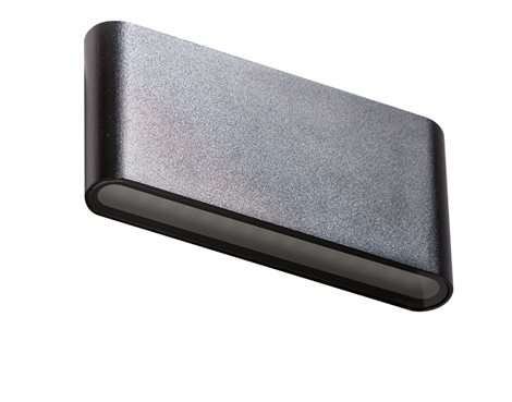 CREMONA M venkovní nástěnné svítidlo LED 10W 467lm 3000K 17,5cm IP54, černé 2