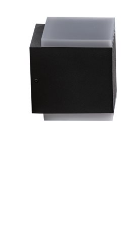 ARBAX venkovní nástěnné svítidlo LED 12W 1000lm 3000K 11cm hranaté IP54, tmavě šedé 5