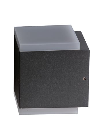 ARBAX venkovní nástěnné svítidlo LED 12W 1000lm 3000K 11cm hranaté IP54, tmavě šedé 7
