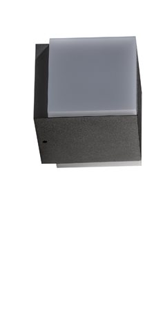 ARBAX venkovní nástěnné svítidlo LED 12W 1000lm 3000K 11cm hranaté IP54, tmavě šedé 8