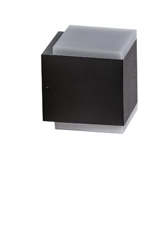 ARBAX venkovní nástěnné svítidlo LED 12W 1000lm 3000K 11cm hranaté IP54, tmavě šedé 1