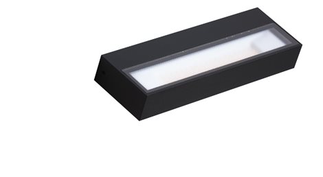 CASOLA venkovní nástěnné svítidlo LED 12W 950lm 3000K 22cm IP54, černé 5